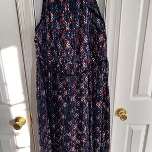 Lucky Brand Boho Style Maxi Dress 1X  NWOT